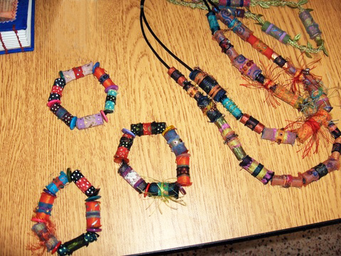 Meredith Silk Beads